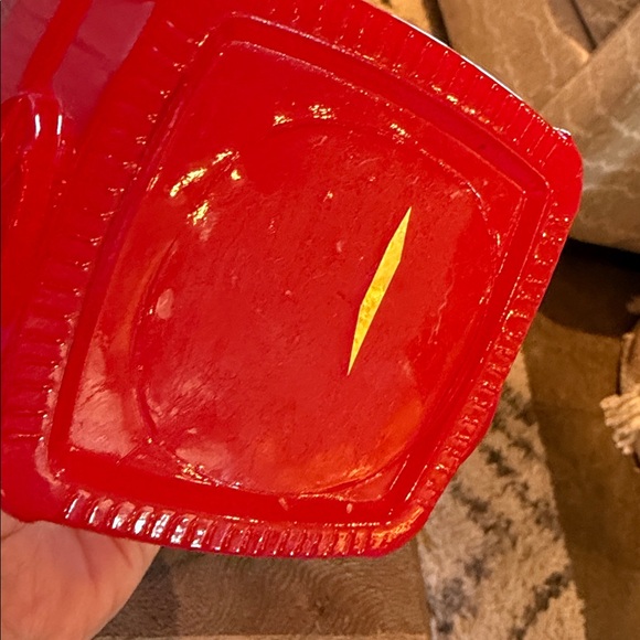 Red Popcorn Machine Shaped Container - Glass - Picture 6 of 9